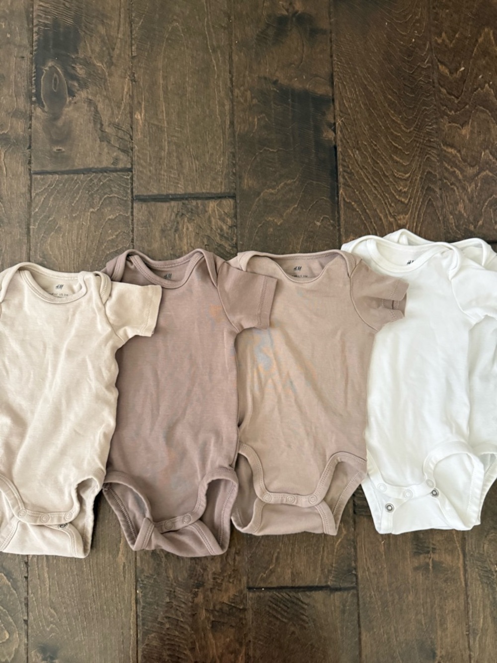 H&M Kids Short-Sleeve One-Piece Bodysuit Set